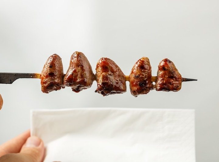 Куриные сердечки